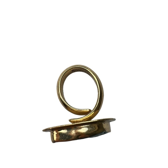 Charles Albert Turquoise Adjustable Ring - Picture 7 of 7